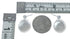 Sterling Silver Concho Post Dangle Earrings JX129638